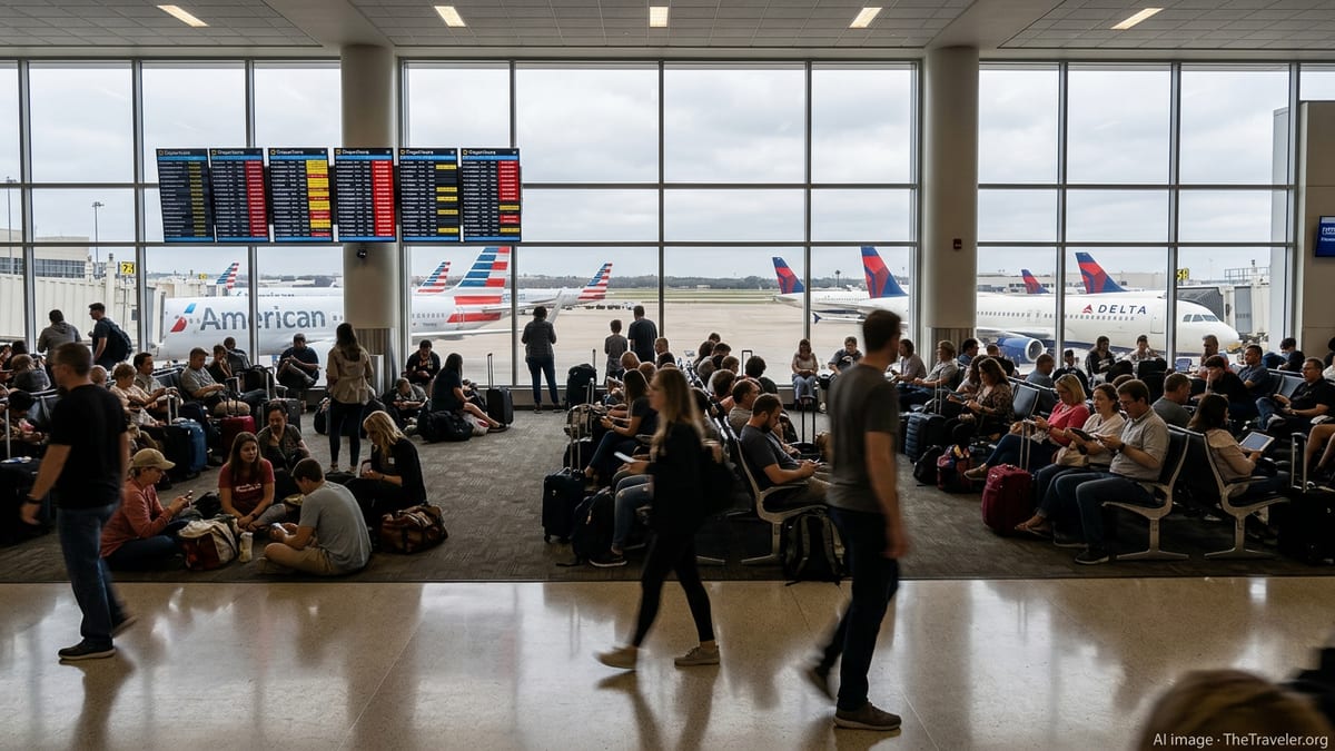Hundreds Stranded as Major Delays Hit Dallas Fort Worth