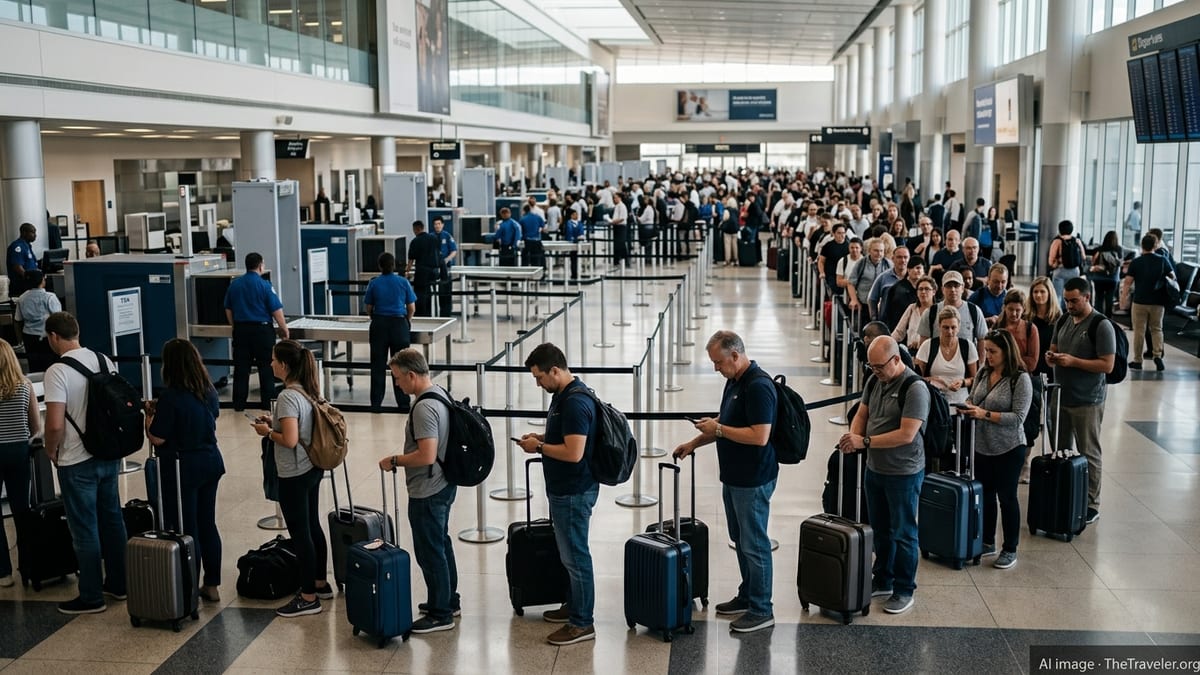 DHS Budget Standoff Chokes U.S. Airports as Shutdown Deepens