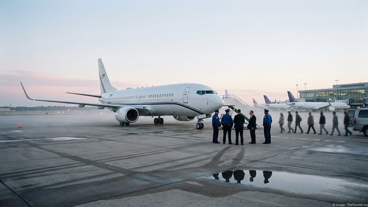 DHS ‘Luxury Deportation Jet’ Plan Sparks Global Travel Backlash