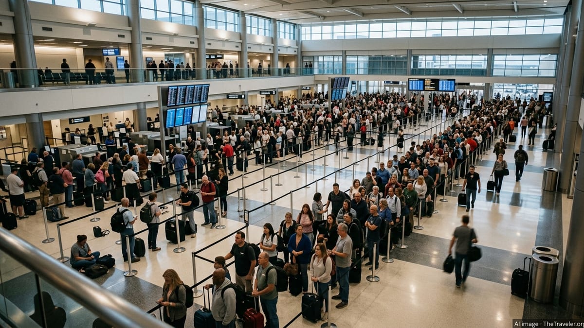 DHS Shutdown Pushes US Airports Into Long Security Queues