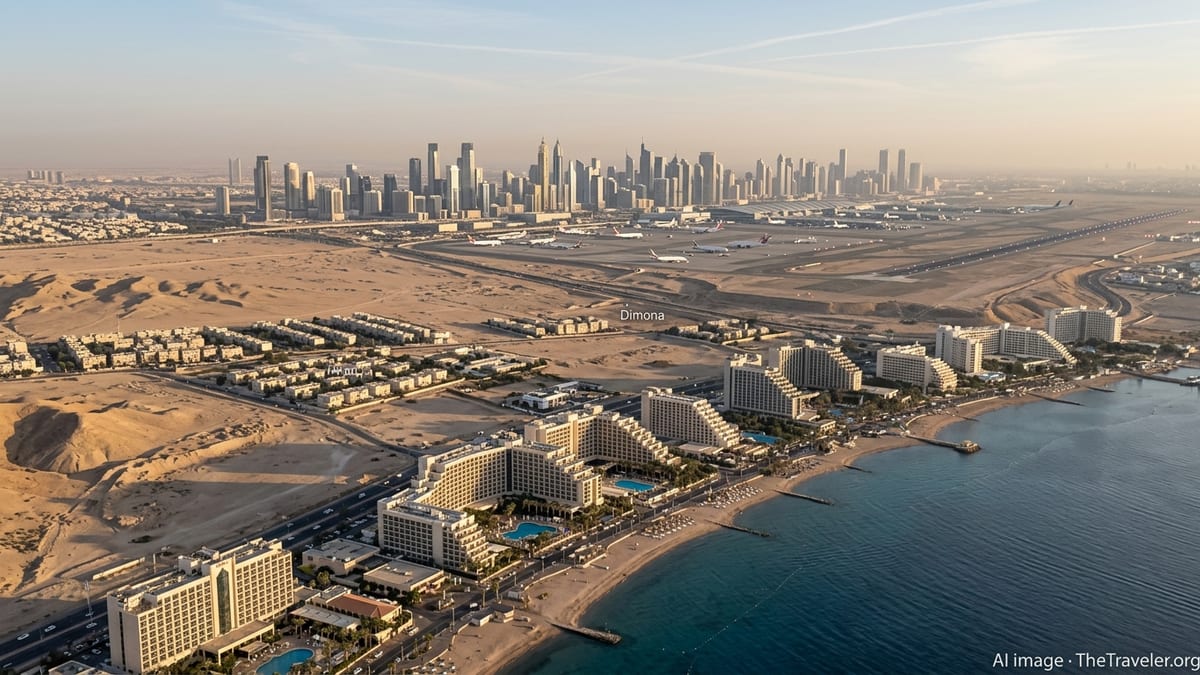 Missile Strikes Turn Dimona and Regional Hubs Into Tourism Flashpoints