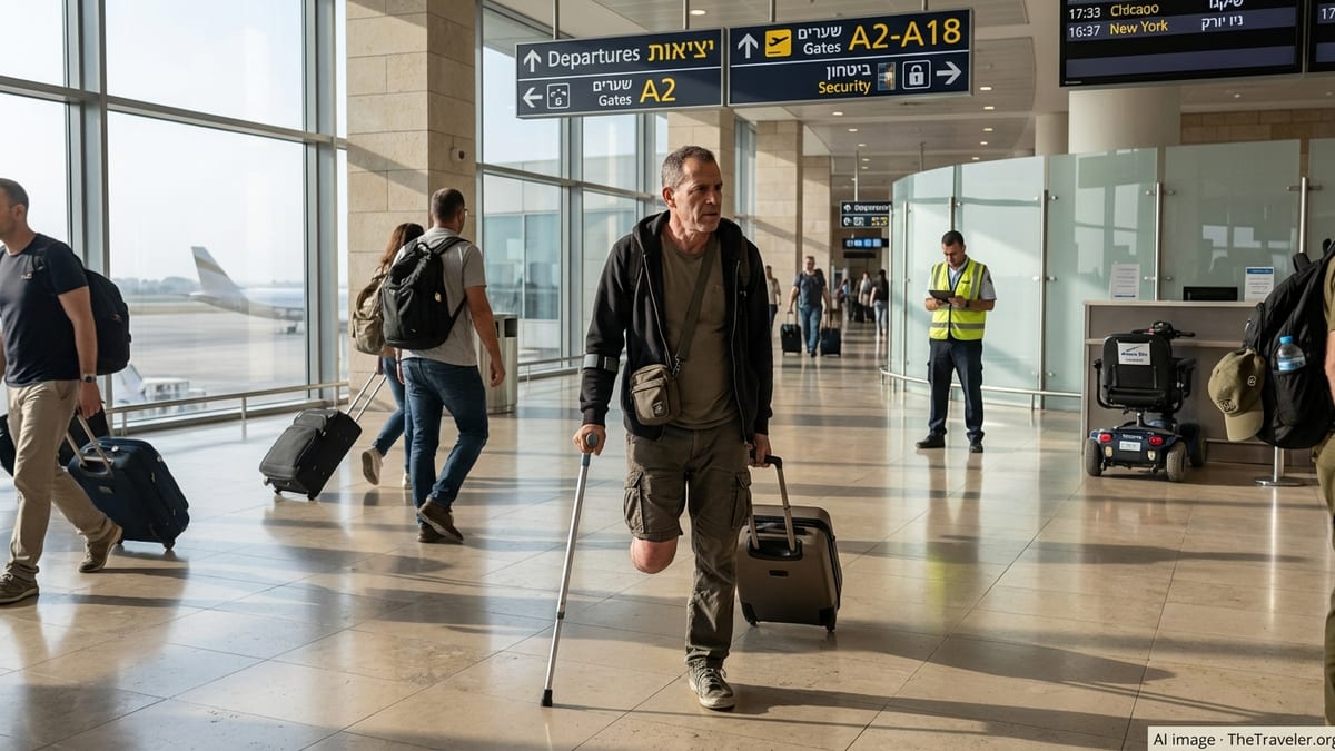 Israeli War Veteran Sues United Airlines Over Alleged Disability Neglect at Ben Gurion