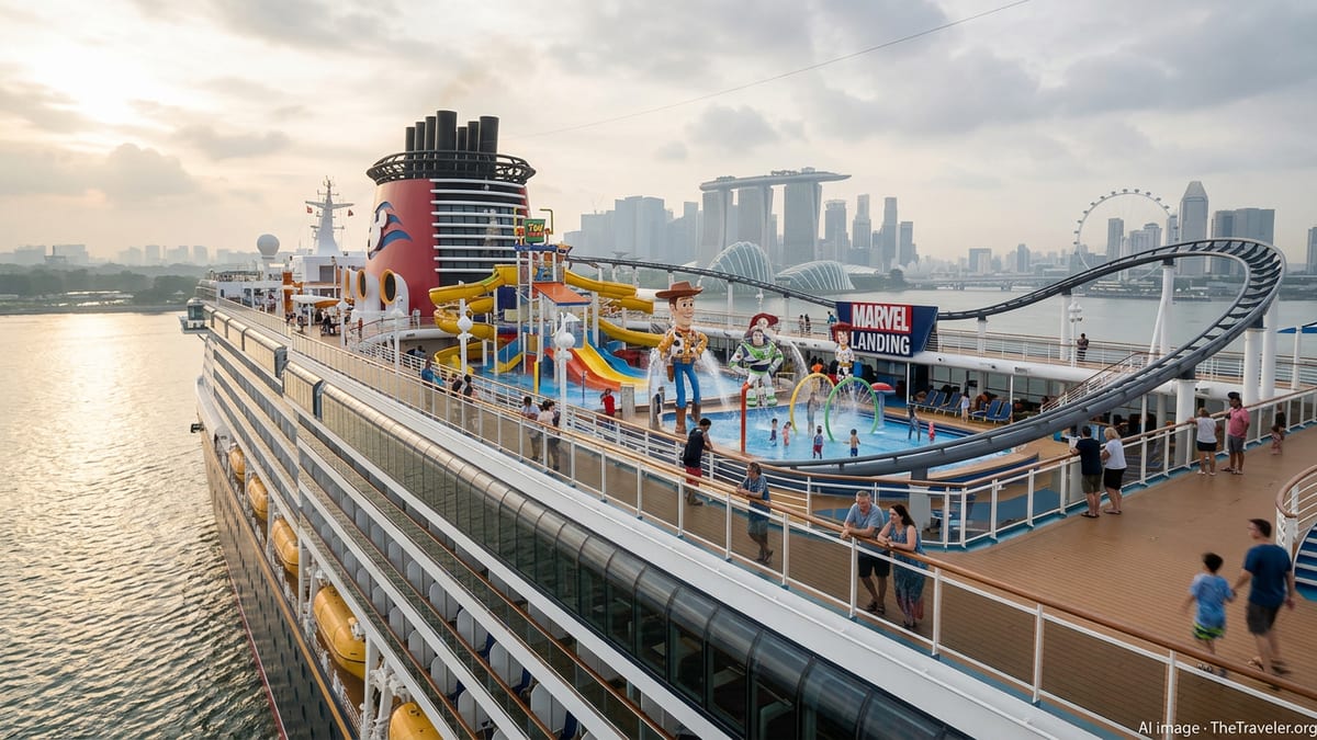 Disney Adventure Makes Singapore a New Capital of Disney Cruises