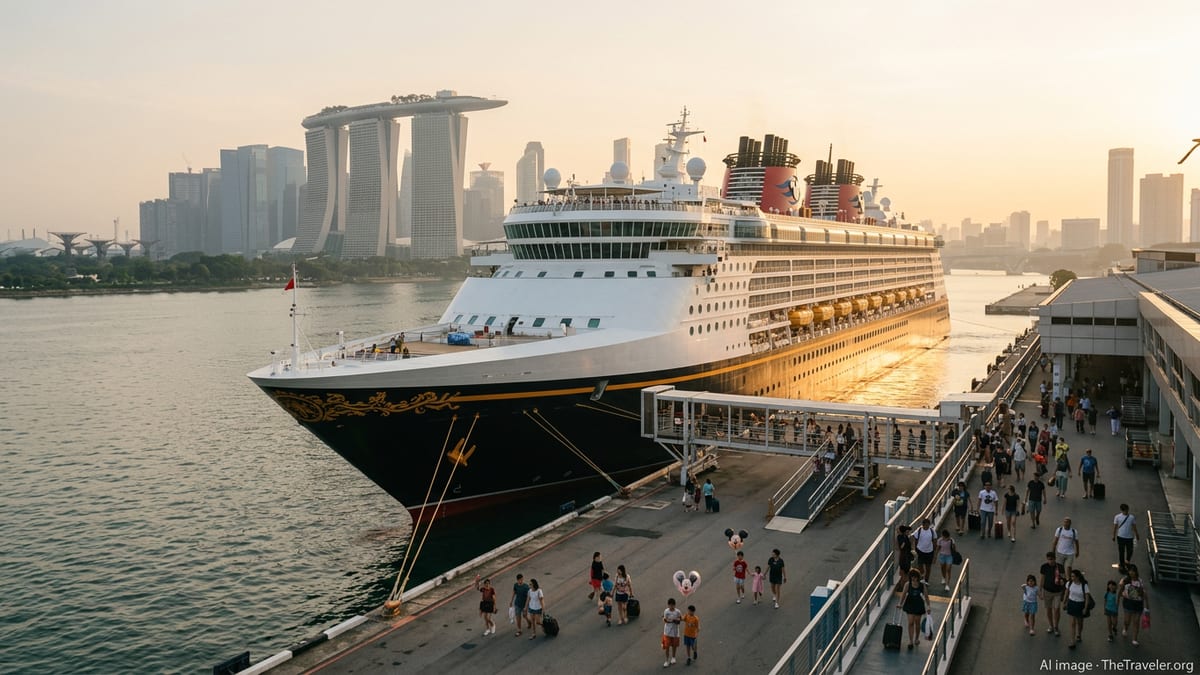 Disney Adventure Launches New Cruise Era From Singapore