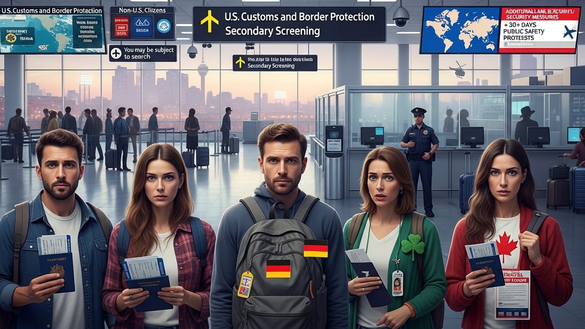 Key U.S. Allies Quietly Tighten Travel Advisories Amid Rising Safety, Border Concerns