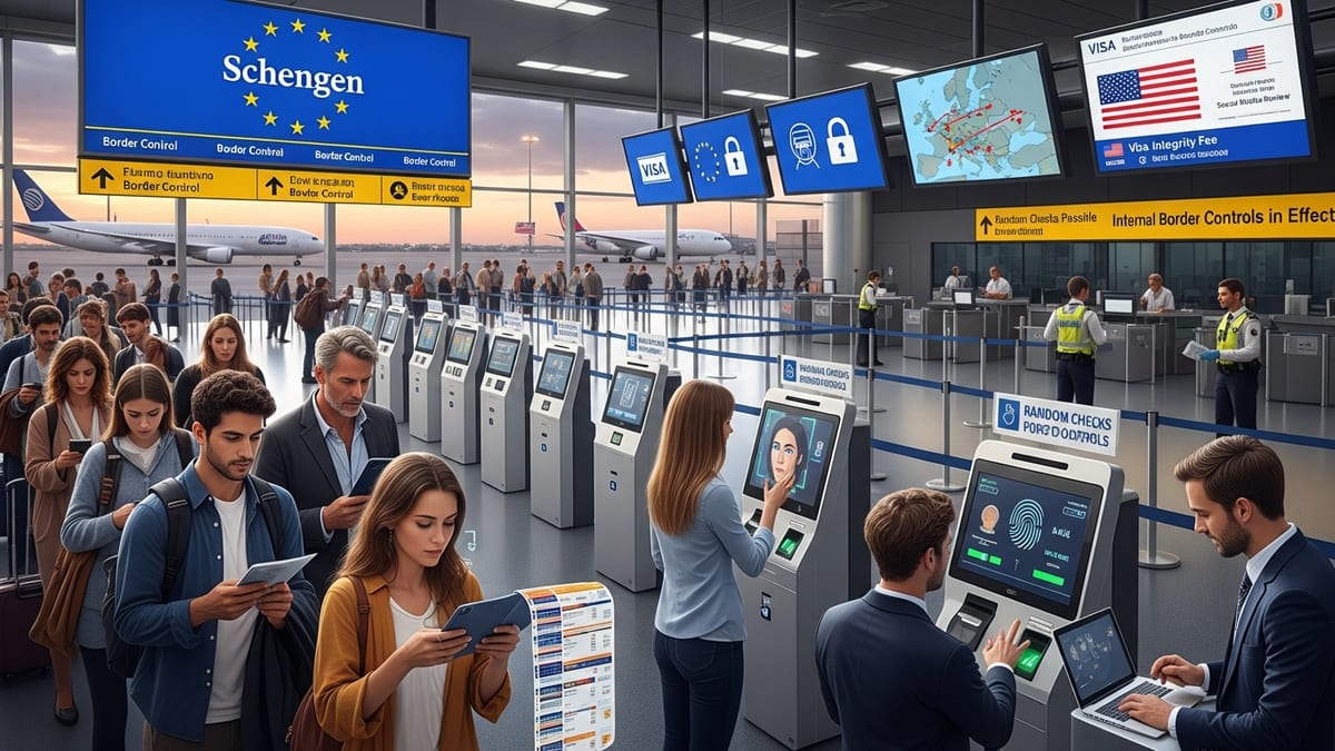 Italy Tightens Borders as EU Biometrics, U.S. Visa Hikes Reshape Transatlantic Travel