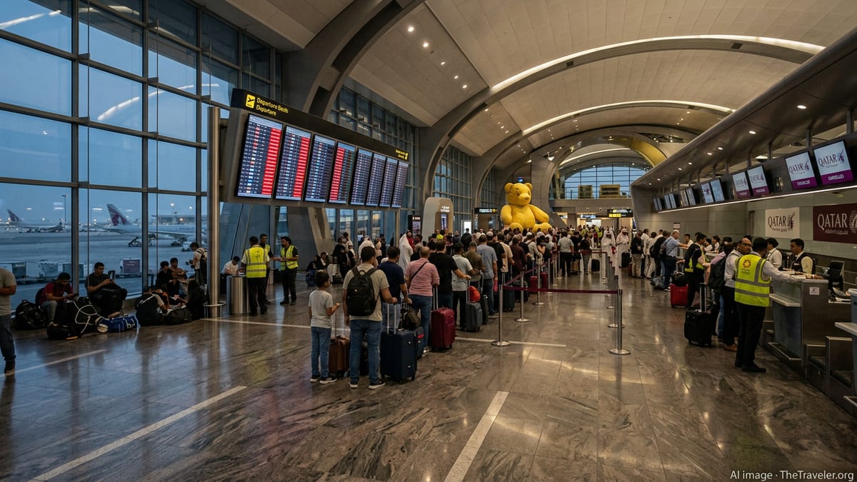 Doha Flights Cut as Qatari Airspace Closure Hits Tourism