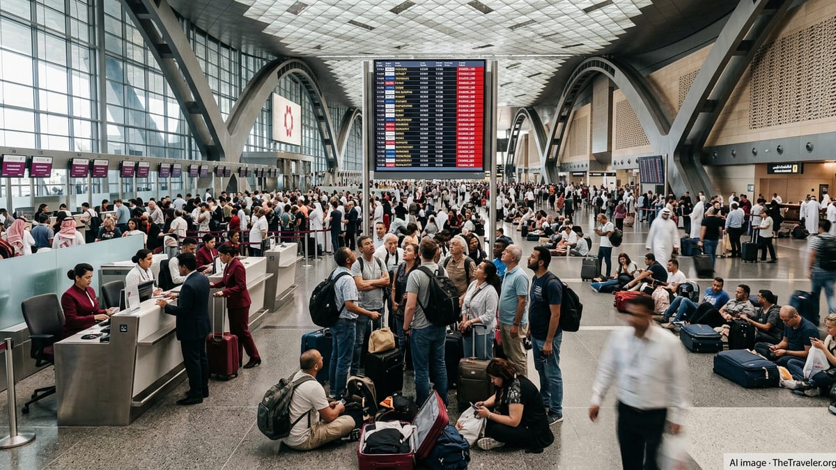 Doha Flight Chaos Deepens as Airlines Scrap 280+ Services