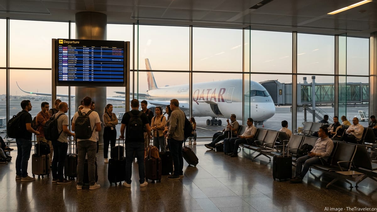 Doha’s Lifeline: Qatar Airways Opens Limited Europe Corridor