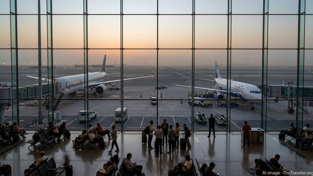 Doha Safe Corridor Squeeze Reshapes Qatar–India Air Links