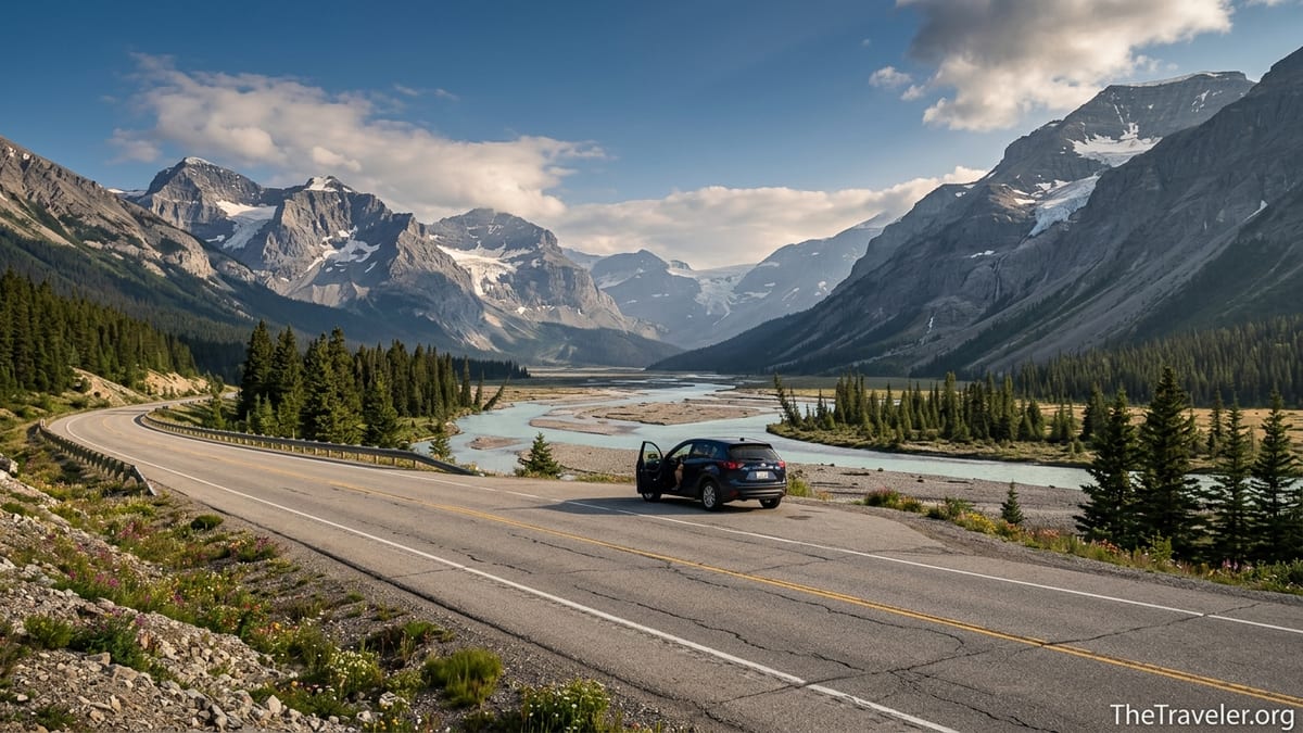 Driving the Canadian Rockies: A Road Trip Through a Giant Postcard