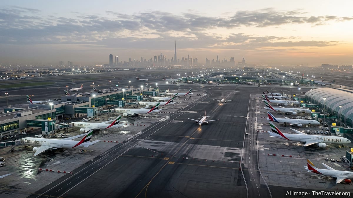 Dubai, Abu Dhabi Airport Shutdowns Push Asia–Europe Fares Higher