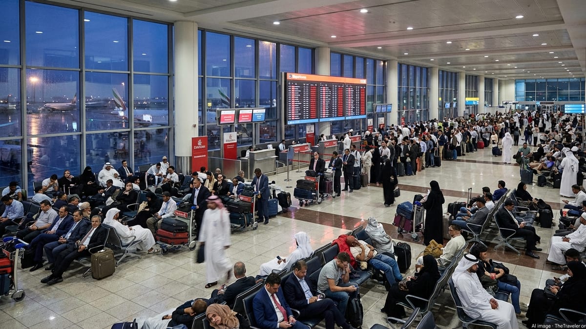 Middle East Air Chaos Strands Thousands at Dubai Hub