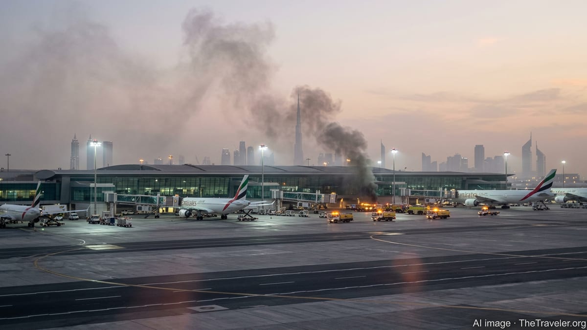 Drone Strike Disrupts Dubai International as War Widens