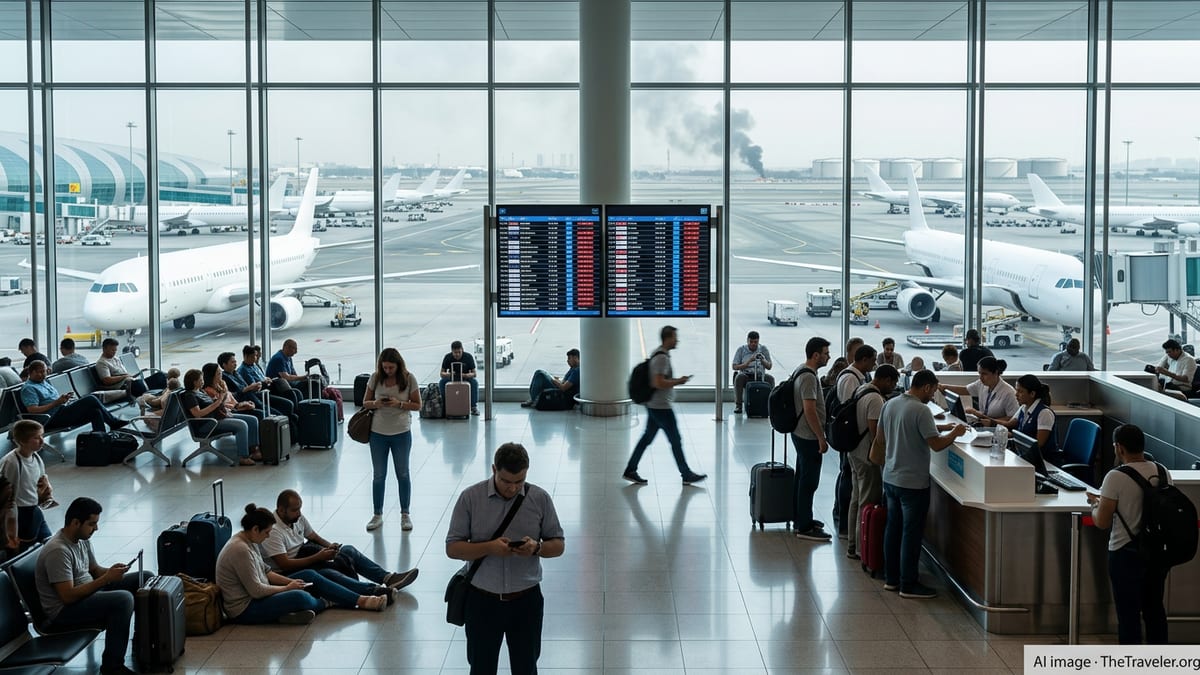 Drone Attack On Dubai Sparks Flight Chaos Across Region