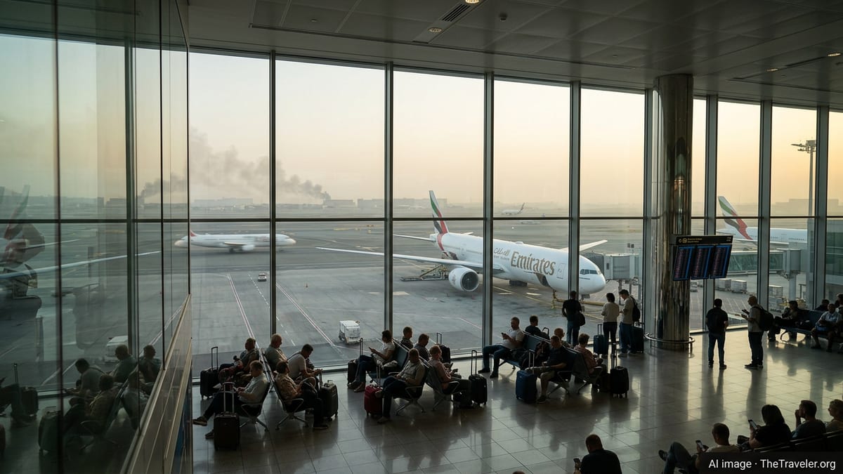 Dubai Airport Restarts Flights After Drone Strike Fire Chaos