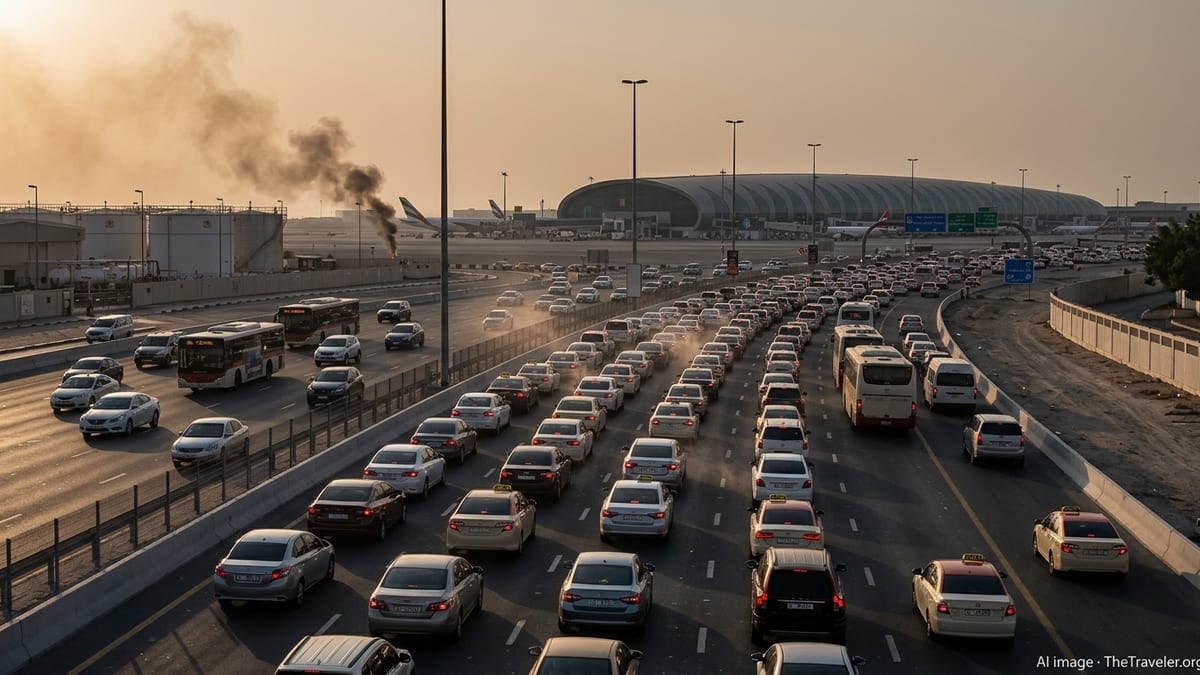 Drone Strike Near DXB Triggers UAE Travel Chaos Amid Eid Rush