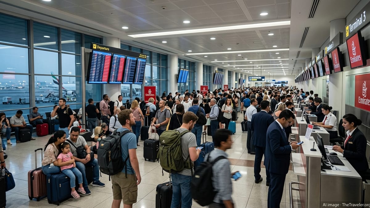 Dubai Flight Chaos: Cancellations Leave Passengers Stranded