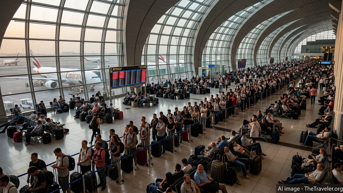 Dubai Airport Lockdown: How a Sudden Airspace Crisis Froze Global Travel