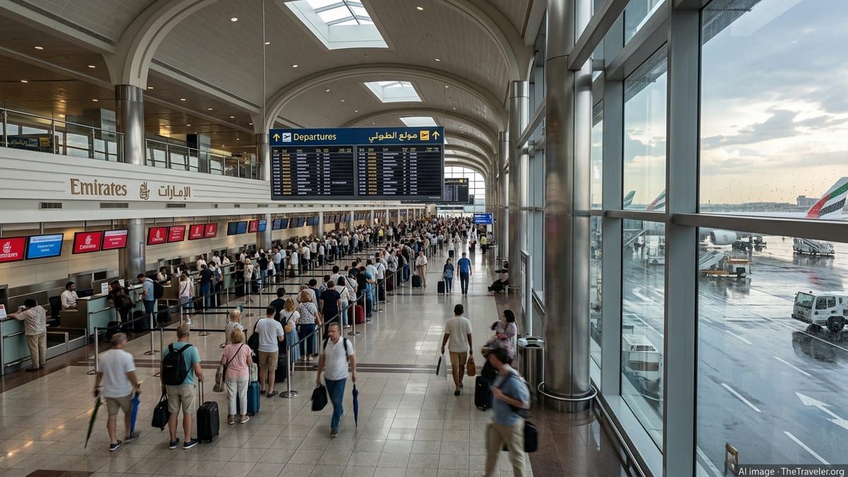 Dubai Airport Gradually Restores Flights After Violent Storms