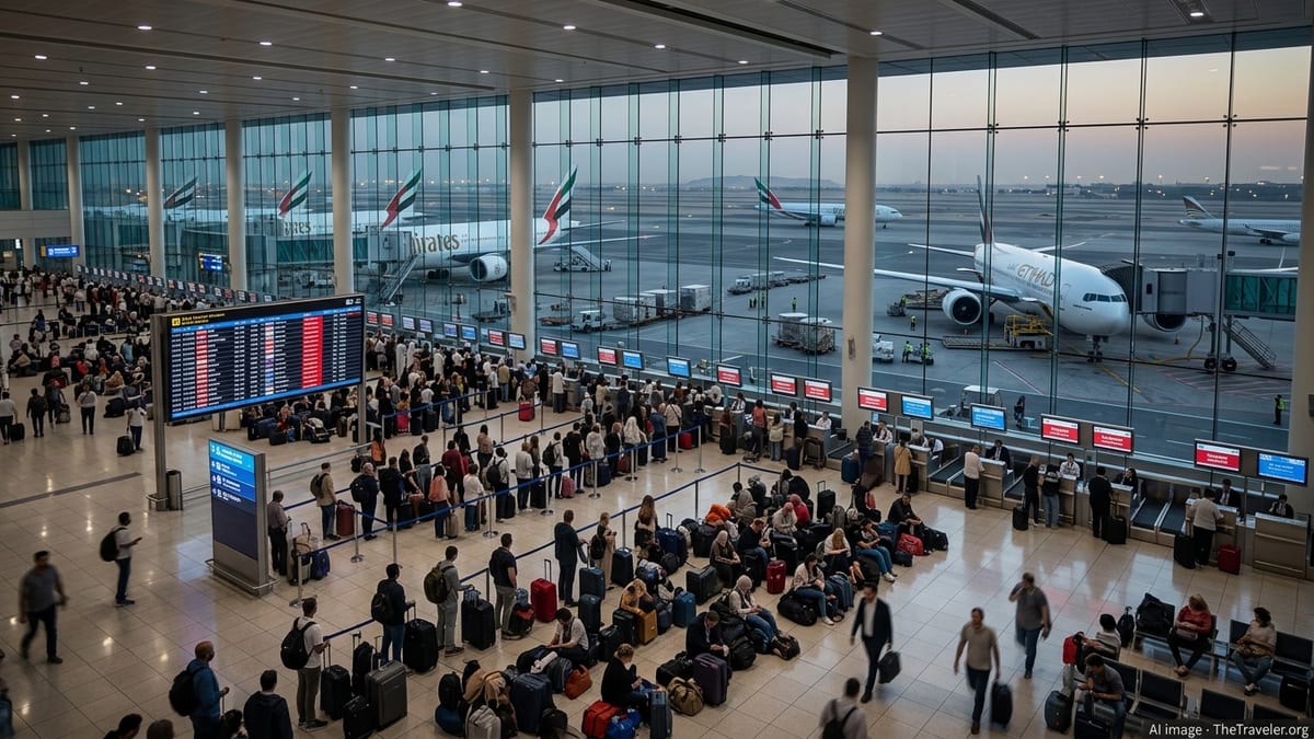 Dubai’s Mega-Hubs Struggle as War Chokes Middle East Skies