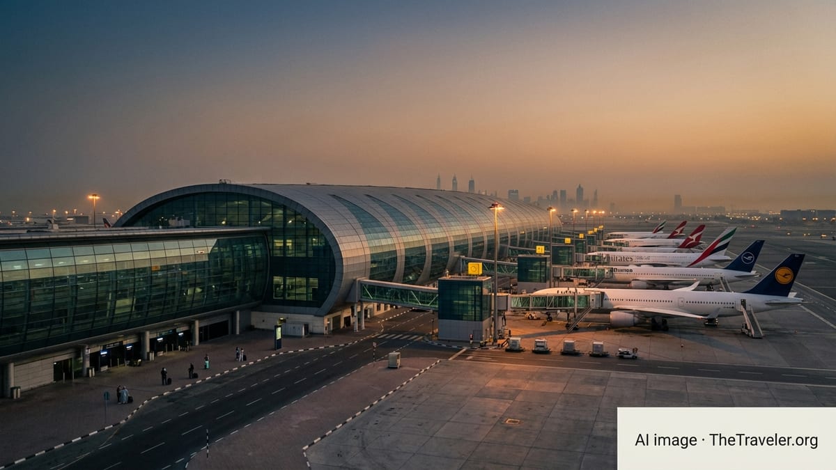 Dubai Halts All Flights as Regional Tensions Shut Airspace
