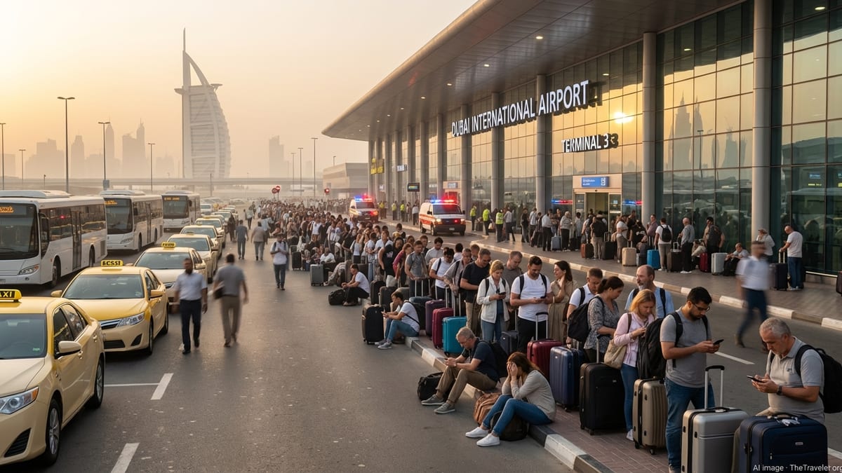 Dubai Airspace Closure Strands Thousands as Icons Hit