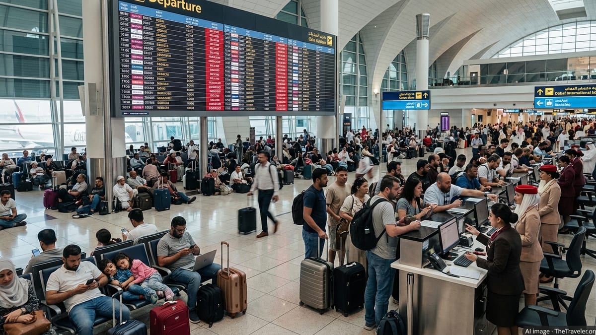 UAE Flight Chaos Strands Passengers Across Dubai and Doha