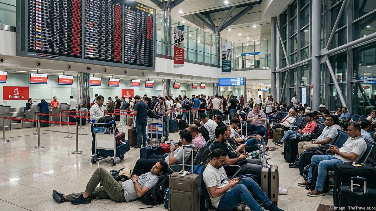 Dubai Flight Cancellations Surge After Iran Strikes