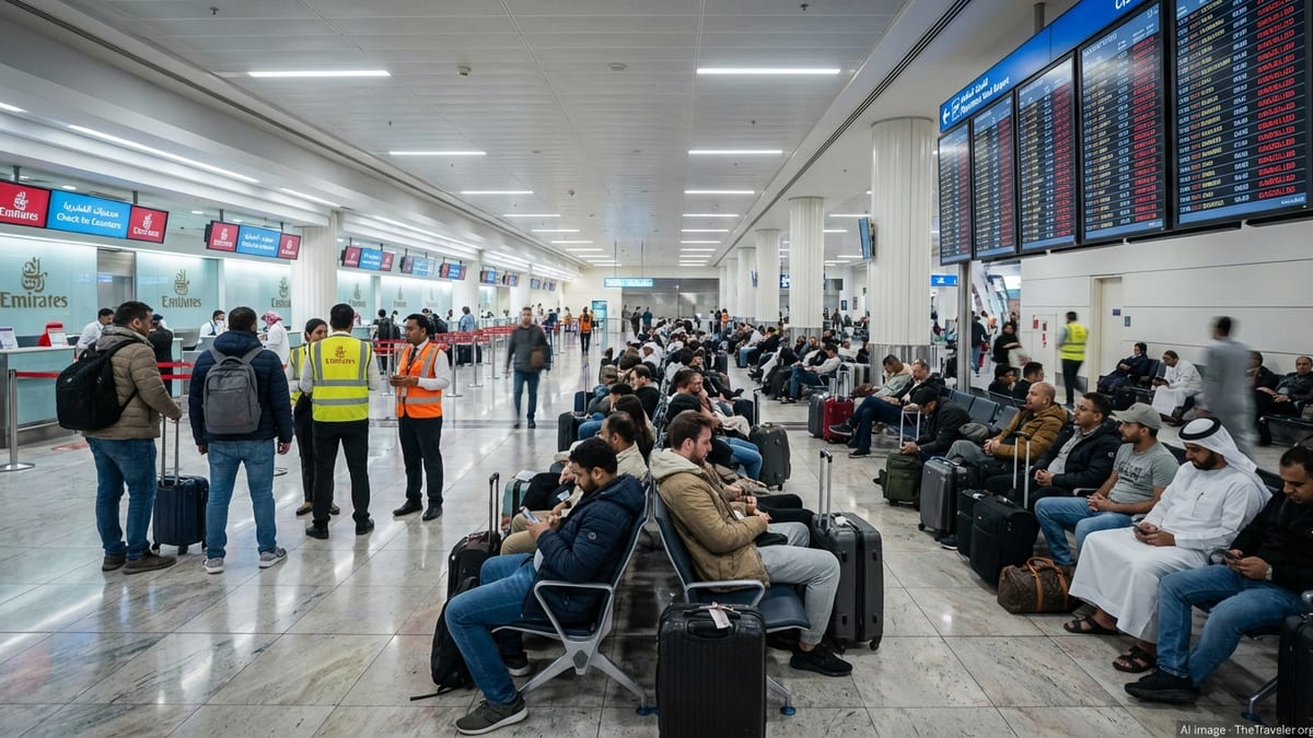 Dubai Offers Free Hotels for Stranded Fliers as Crisis Drags On