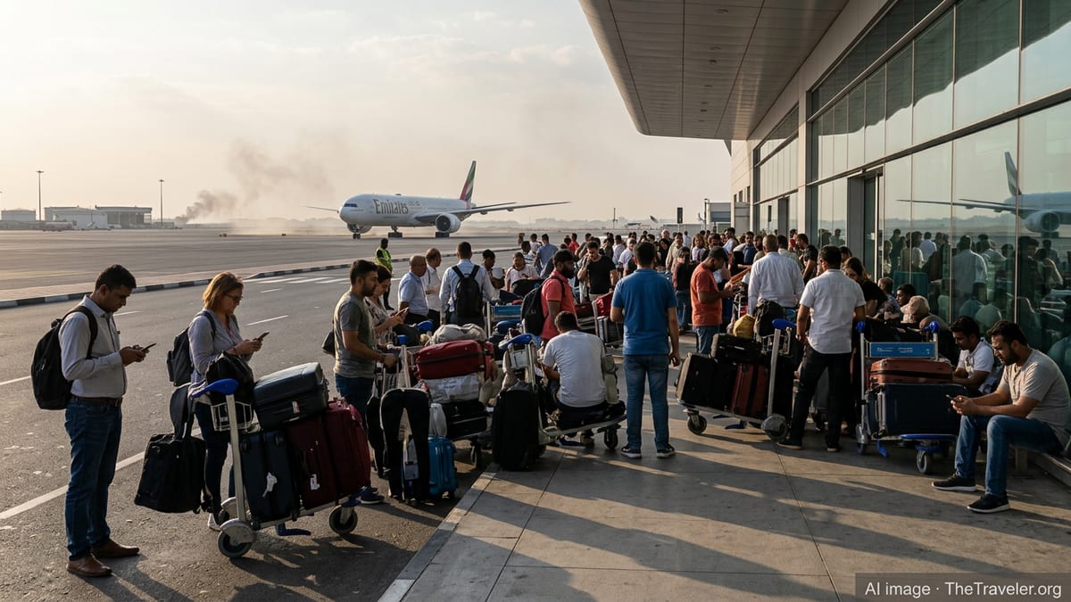 Drone Strike Sparks Fresh Travel Chaos Across Gulf Hubs