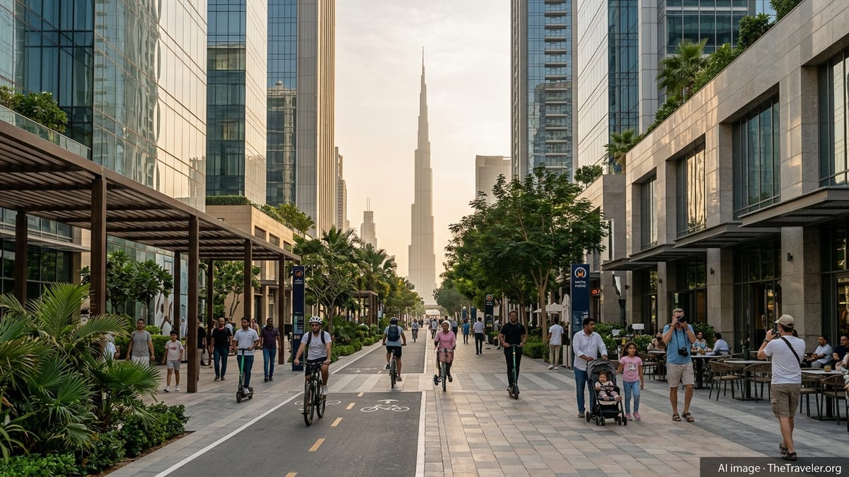 Dubai’s 2040 Walkability Vision: What Tourists Should Expect