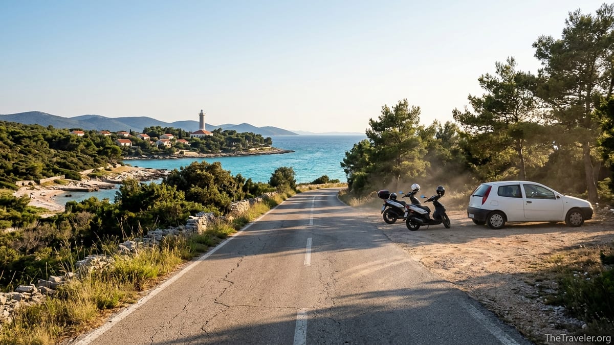 Dugi Otok Car & Scooter Rental Guide from Zadar