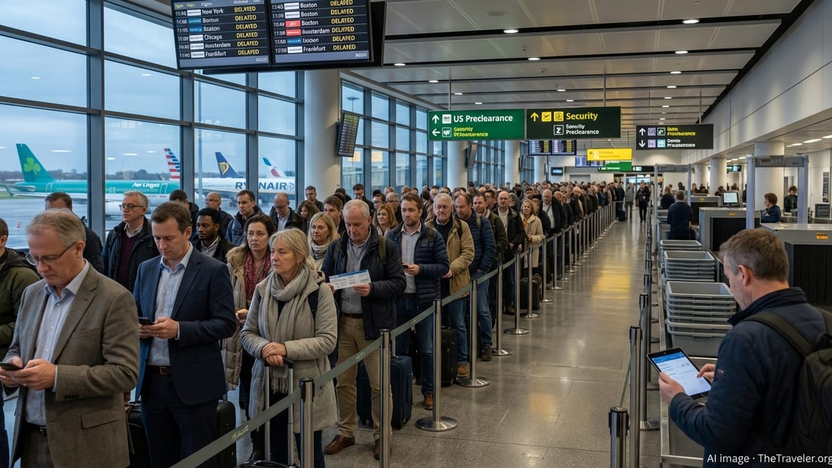 TSA Funding Freeze Triggers New Wave of Transatlantic Travel Chaos for Ireland, Europe