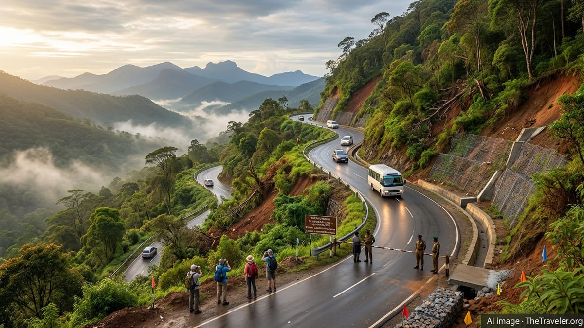 Sri Lanka’s Riverston Reopens After Cyclone Ditwah, Allowing Only Light Vehicles