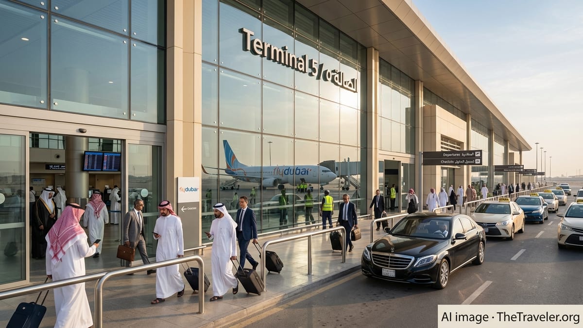 Flydubai to Shift Dubai–Riyadh Flights to Riyadh’s Modern Terminal 5 in 2026