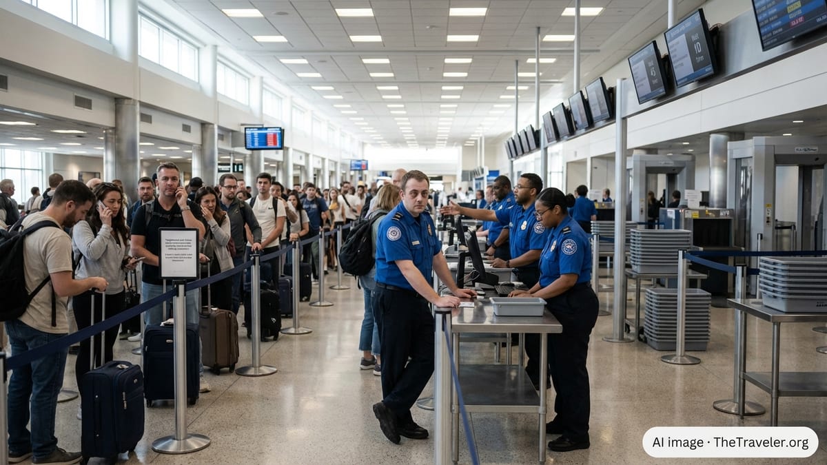New DHS Shutdown Forces Unpaid TSA Work, Threatening Spring Airport Security and Travel