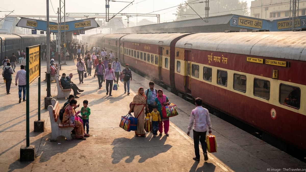 East Central Railway Boosts Holi Services With 285 Special Trains