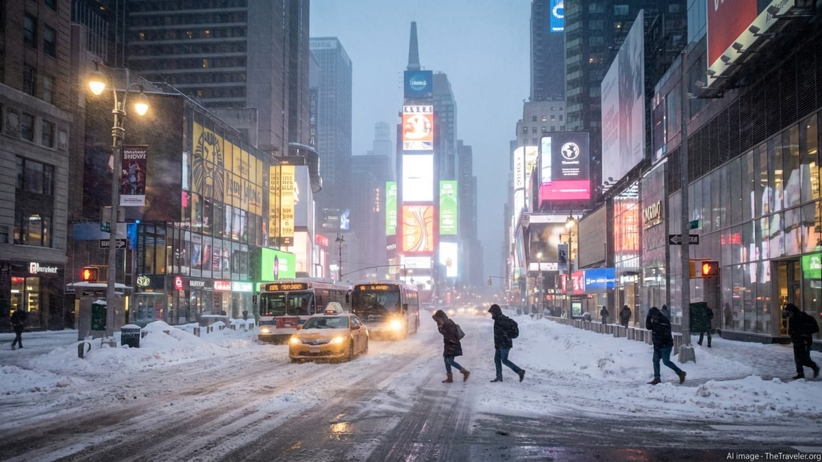East Coast Blizzard 2026: NYC Braces for Bomb Cyclone