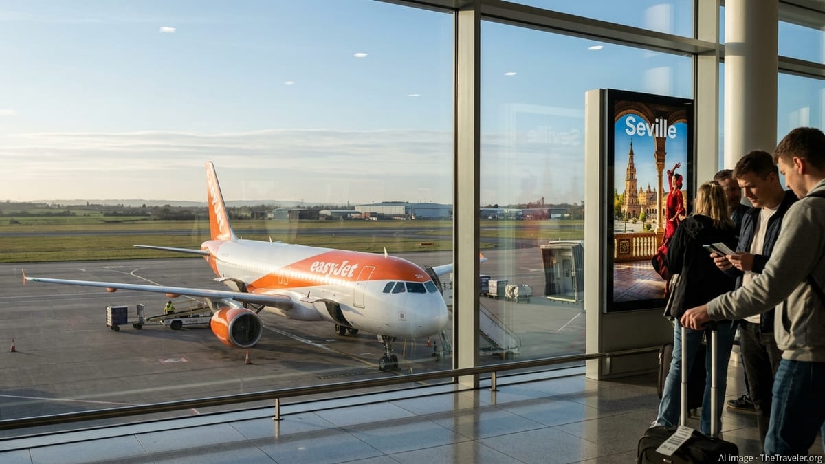 easyJet adds Liverpool–Seville route for summer 2026