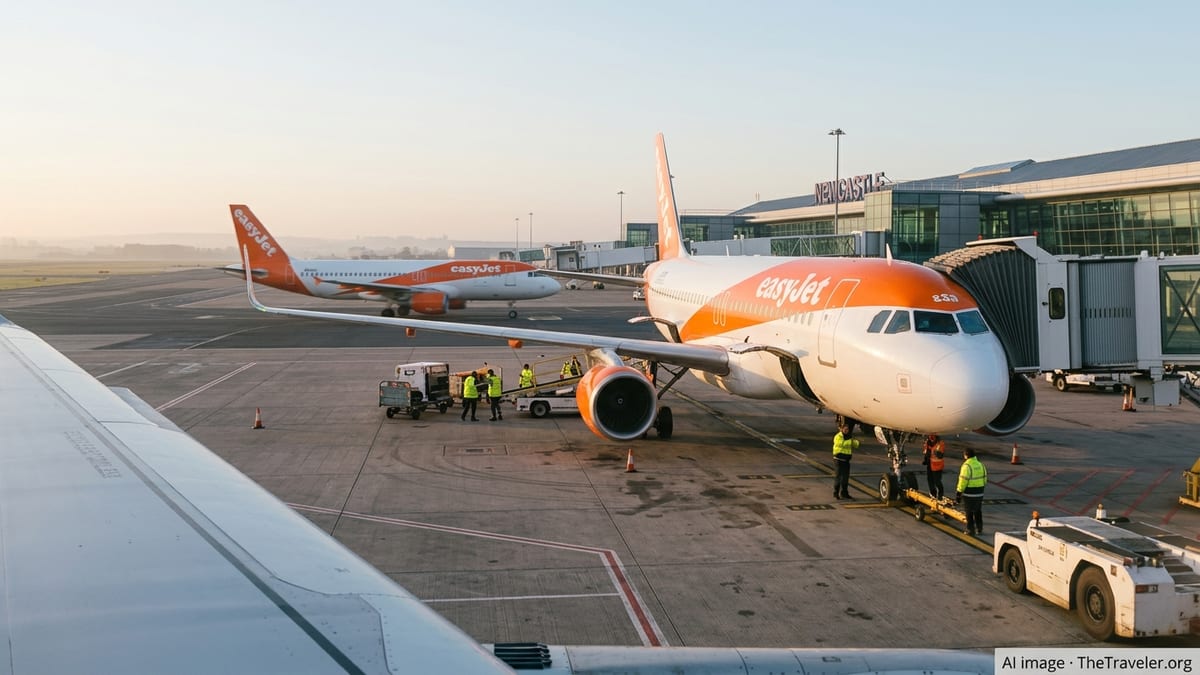 easyJet’s Newcastle Base Signals Major UK Growth Push