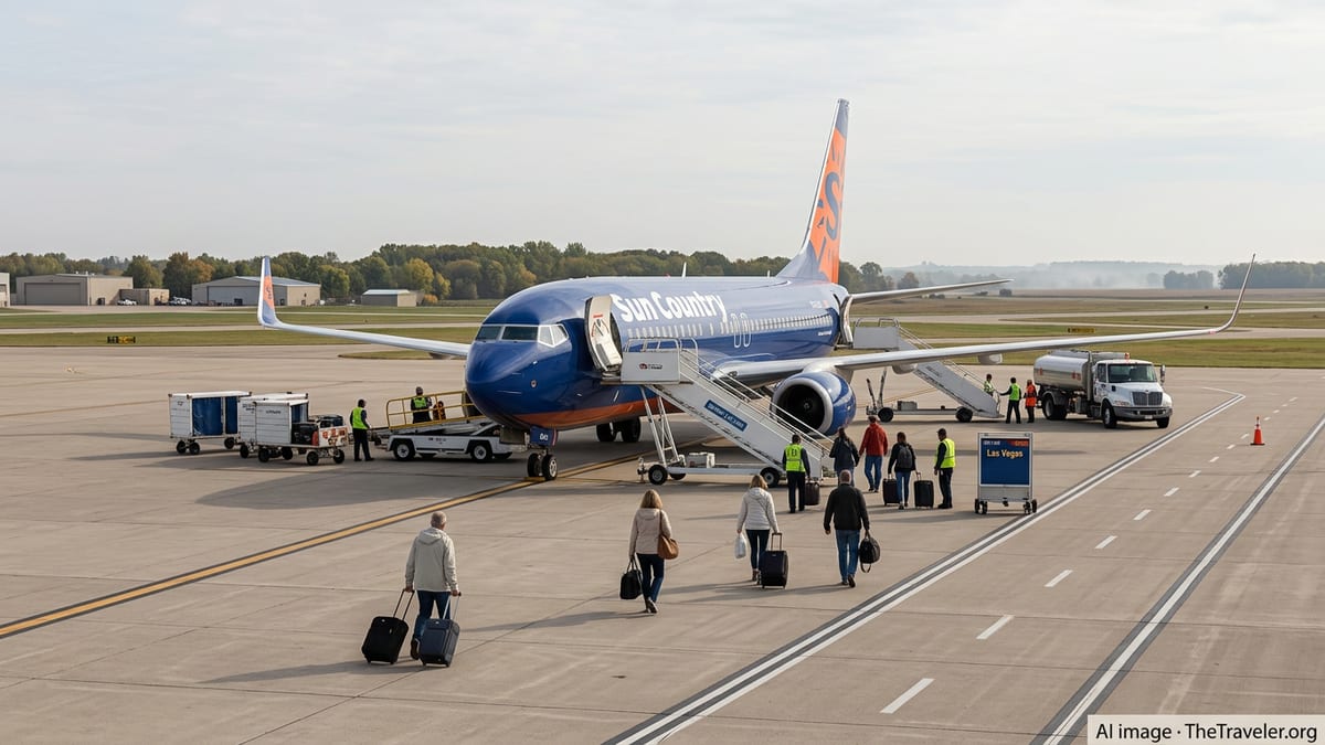 Eau Claire–Las Vegas Nonstop Flights Return in Fall 2026