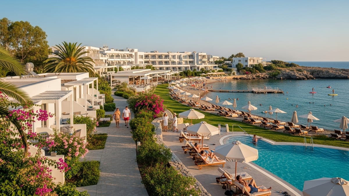 Eden Roc Resort in Rhodes, Greece