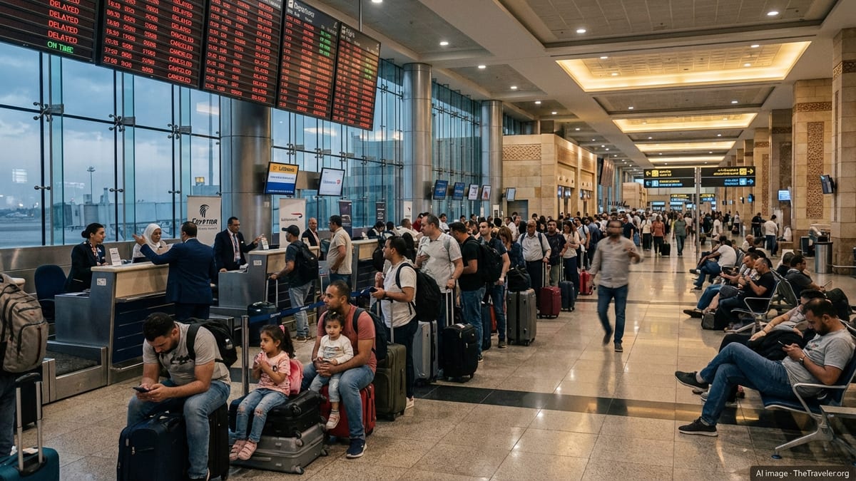 Middle East Airspace Chaos Triggers Major Flight Disruptions in Egypt