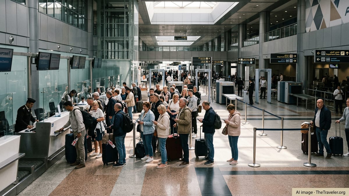 Egypt Tightens Travel Rules for Britons Amid Regional Crisis