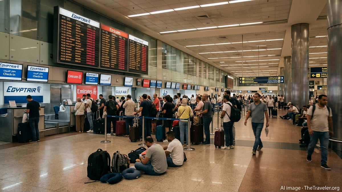 Middle East Airspace Turmoil Triggers New Wave of Egypt Cancellations