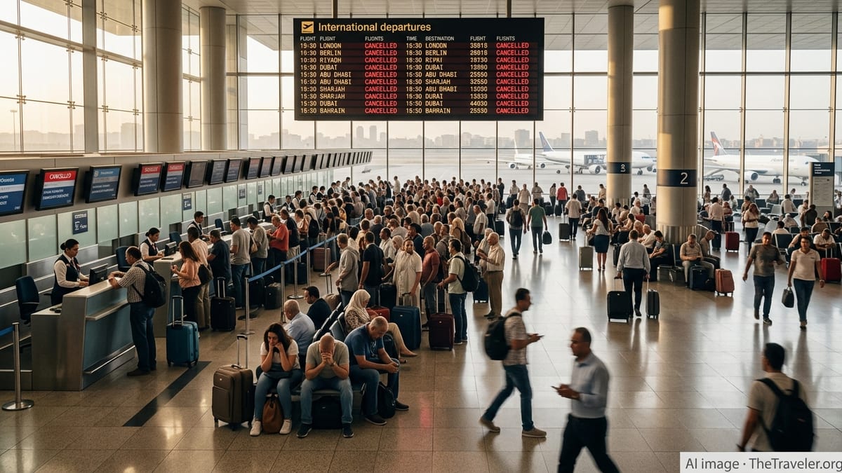 Egypt Flight Chaos as Cancellations Hit Key Global Routes