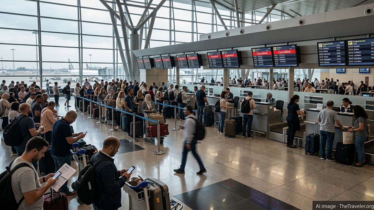 Major Flight Cancellations Disrupt Travel To And From Egypt