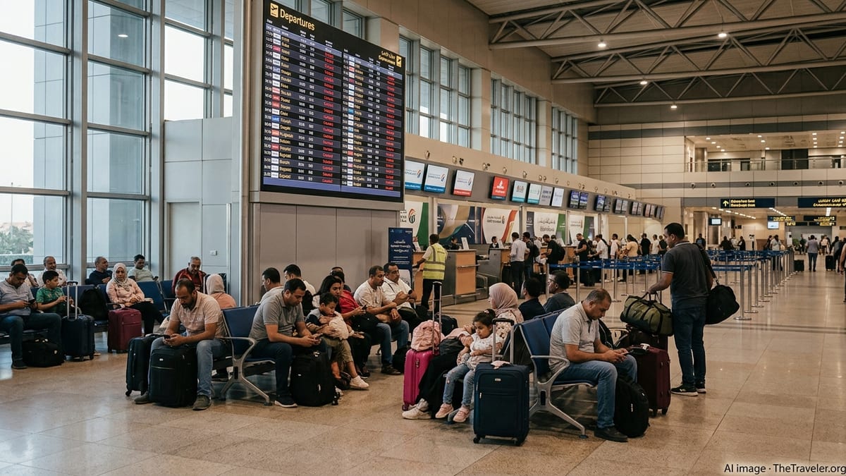 Mass Flight Disruptions Leave Hundreds Stranded in Egypt
