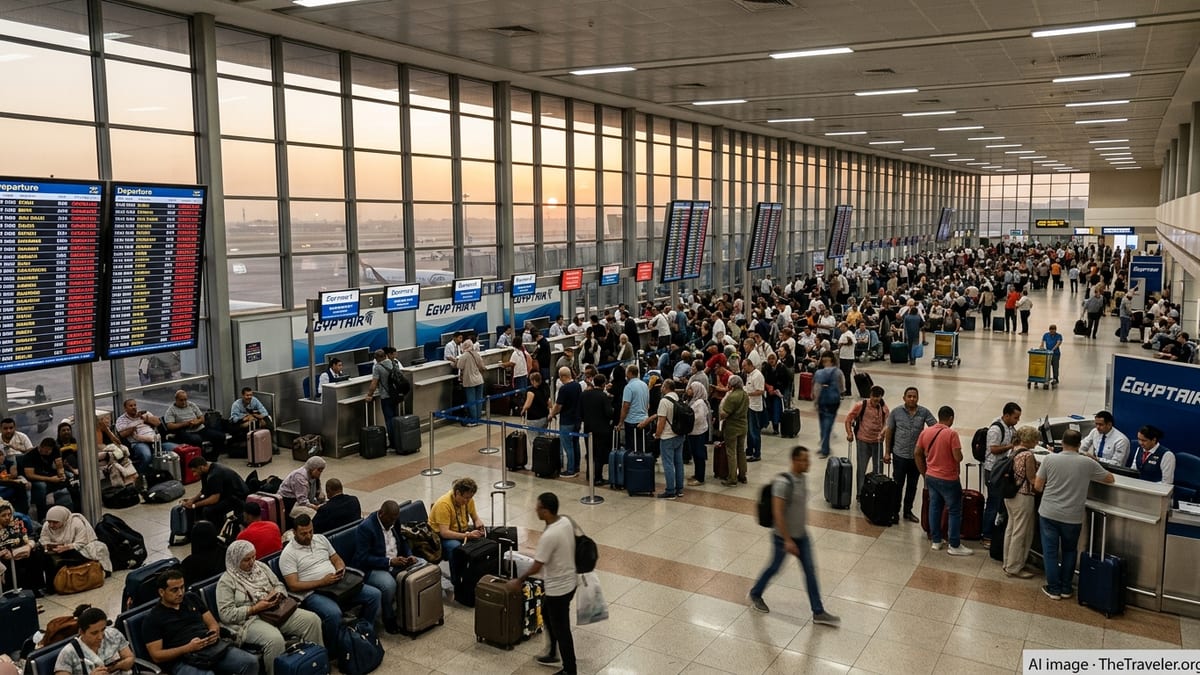 Egypt Flight Cancellations Hit Gulf and European Routes